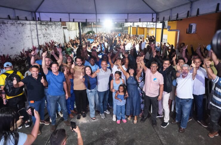 Gravatá registra expressiva participação popular em encontro de lideranças promovido por Jackson Josué, com Elinaldo, Manuel Rocha e João Roma