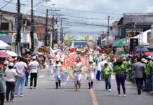 7 de Setembro: bandas marciais e grupos culturais transformam Gleba E em palco de celebração