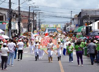7 de Setembro: bandas marciais e grupos culturais transformam Gleba E em palco de celebração
