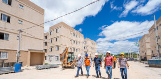 MCMV: visita técnica acompanha avanço das obras dos residenciais Novo Horizonte I e II