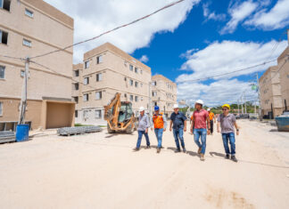 MCMV: visita técnica acompanha avanço das obras dos residenciais Novo Horizonte I e II