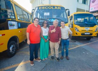 Camaçari recebe novo ônibus escolar para reforçar transporte de estudantes da zona rural